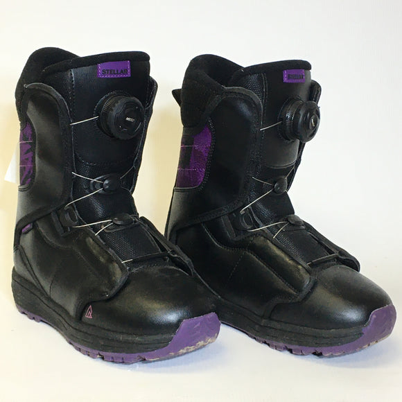 nitro mfm snowboard boots Snowboad - Size 7 - Pre-Owned Colour:Black Cement Emmitt Smith Autographed Dallas Kids Bag Double BOA closure system