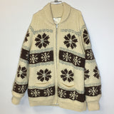 Cowichan Men Wool Jacket - Size: L-XL - Pre-Owned - NFETPF
