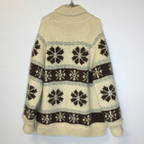 Cowichan Men Wool Jacket - Size: L-XL - Pre-Owned - NFETPF