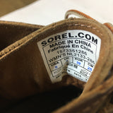 Sorel Womens Leather Snow Boots - Size 8 US - Pre-Owned - NH754H