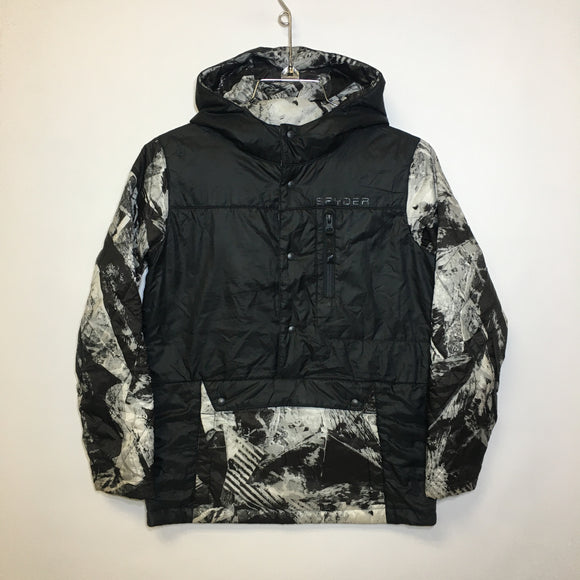 Spyder Kids Lightweight Reversible Puffer Jacket - Youth Medium - Pre-owned - NN3VQJ