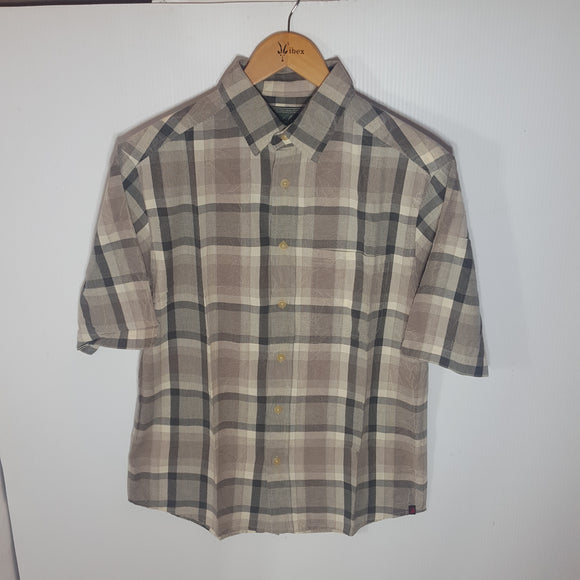 Woolrich Mens Short Sleeve Button Down Shirt - Small - Pre-owned - NY5FRE