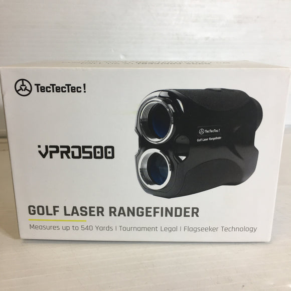 TecTecTec Golf Laser Rangefinder - 500 Yards - Pre-owned - P1ETTV