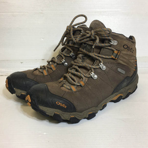 Oboz Bridger Mid B-Dry Men's Waterproof Hiking Boots - Size 9 - Pre-Owned - P22842