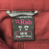 Rab Women's Incline Hiking Pants - Size S - Pre-Owned - PB4EA4