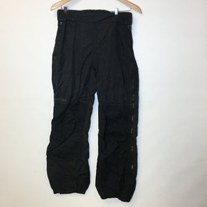 Marmot Full Zip Leg Woman's Black Rain Pants - Size Small - Pre-Owned - PC2SX6