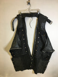Motorcross Leather Plain Motorcycle Chaps - Size: 3XS - Pre-Owned - PPCPUK