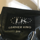 Motorcross Leather Plain Motorcycle Chaps - Size: 3XS - Pre-Owned - PPCPUK