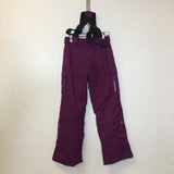 Ripzone Kid's Snow Pants w Suspenders - Size YM - Pre-owned - QERXNV