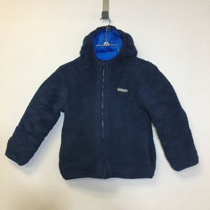 Eddie Bauer Reversible Fleece Hooded Jacket - Size Youth Medium - Pre-Owned - QFEXDW