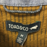Toad&Co Mens Button Up T-Shirt - Size Medium - Pre-Owned - QLTHUL