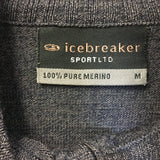 Icebreaker Mens Wool 1/4 Zip Sweater - Size Medium - Pre-Owned - R4QVU4