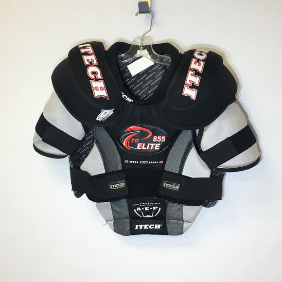 Itech Pro Elite 855 Chest Protector /Shoulder Pads - Size L - Pre-owned - RAEUEP
