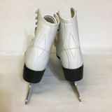 CCM Pirouette White Figure Skates - Size Woman's 8 - Pre-Owned - RNKSHL