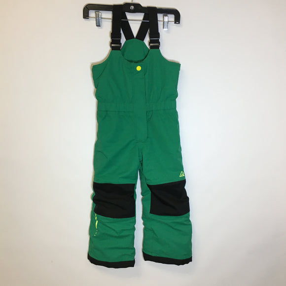 Ripzone Kids Waterproof Bib Snow Pants - Size 5T - Pre-owned - RR3A29