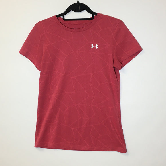 Under Armour Women T-Shirt - Size Small - Pre-Owned - RR7GP1