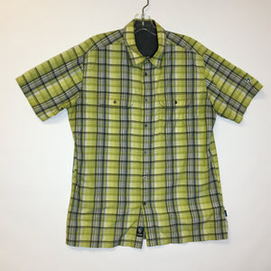 Kuhl Mens Eluxur Button Up Short Sleeve Shirt - Size Medium - Pre-Owned - S64K67