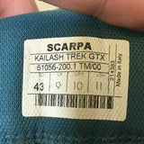 Scarpa Men's Kailash Trek Gore-tex Hiking Boots - Size 10 - Pre-owned - SCESV8