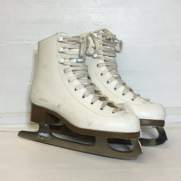 Jackson Glacier 120 Kids Figure Skates - Size 2 - Pre-Owned - SCWYDN