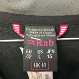 Rab Women's Fleece Half Zip Midlayer - Size L - Pre-owned - SPU6S9