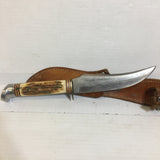 Original German Moose Skinner Knife - Blade Length 8.25" / Overall 13.75" - Pre-Owned - SUL2JX