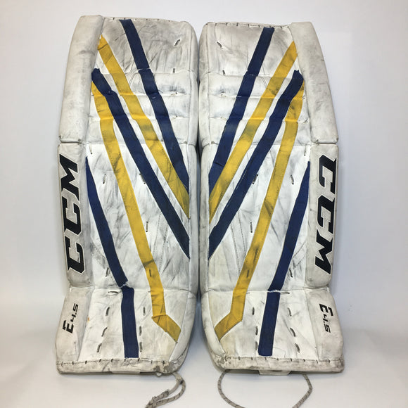 CCM Lefevre Junior Goalie Pads - Size: 28+1 - Pre-Owned - SXJZ9U
