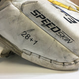 CCM Lefevre Junior Goalie Pads - Size: 28+1 - Pre-Owned - SXJZ9U