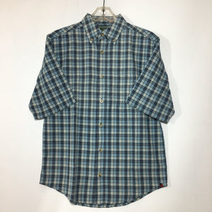 Woolrich Woolen Mens Short Sleeve Shirt - Size Small - Pre-owned - T4VZT8