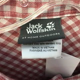 Jack Wolfskin Men's Flannel Button-Up - Large - Pre-Owned - T91N55