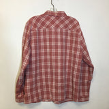Jack Wolfskin Men's Flannel Button-Up - Large - Pre-Owned - T91N55