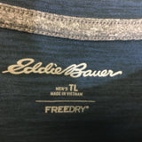 Eddie Bauer Men T-Shirt - Size Large Tall - Pre-Owned - TB1Z63