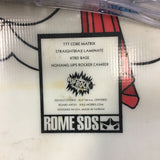 Rome SDS Mini Shredder Snowboard w/ Burton Grom Bindings - Size 100cm - Pre-Owned - TFPBZJ