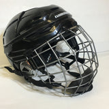 Warrior Convert RS Pro Hokcey Helmet w Cage - Size YL - Pre-owned - TVRR5U