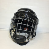 Warrior Convert RS Pro Hokcey Helmet w Cage - Size YL - Pre-owned - TVRR5U