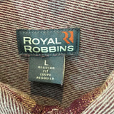 Royal Robbins Mens Button-Up Flannel - Large - Pre-owned - UBE8XB