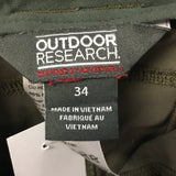 Outdoor Research Men's Hiking Pants - Size 34 - Pre-Owned - VA2GA8