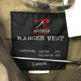 Rothco Men's Ranger Hunting Vest - Size L - Pre-Owned - VE4P4F