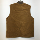 Volcom Men's Insulated Corduroy Vest - Size Large - Pre-Owned - VNRKQC