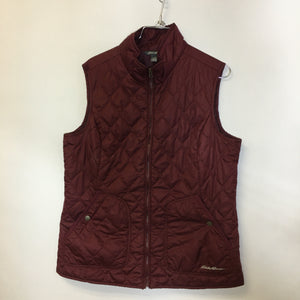 Eddie Bauer Womens Quilted Vest - Size Large - Pre-owned - W6HUKY