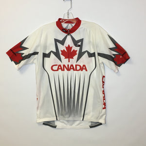 Louis Garneau Full Zip Men's Cycling Jersey - Size Medium - Pre-Owned - WQWCLA