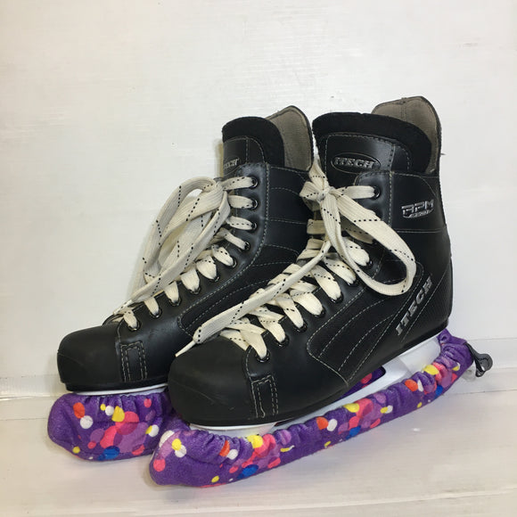 Itech 2500 Men Hockey Skates - Size 8 - Pre-Owned - XHSW1L