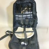 4 Person Insulated Picnic Backpack Set - Pre-Owned - Y4RBWQ