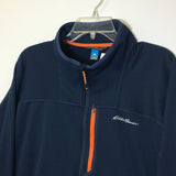 Eddie Bauer Mens High Route Grid Fleece 1/4 Zip - Size XL - Pre-owned - YAE3XL
