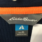 Eddie Bauer Mens High Route Grid Fleece 1/4 Zip - Size XL - Pre-owned - YAE3XL