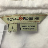 Royal Robbins Women's V-Neck 3/4 Sleeve Shirt - Size L - Pre-owned - YY63VF