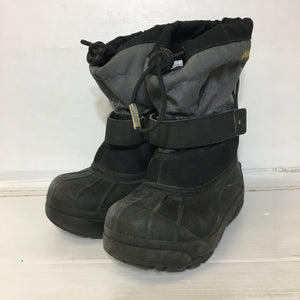 Columbia Kid's Waterproof Winter Boots - Size Y10 - Pre-owned - ZPFZPQ