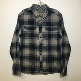 Woods Flannel Men's Plaid Button-Up - Size Large - Pre-Owned - ZRSQLA