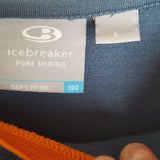 Icebreaker Mens Long Sleeve T-Shirt - Size Large  - Pre-owned - 2BUQVE