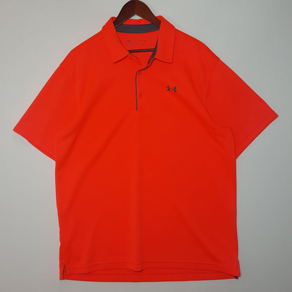 Under Armour Mens Golf Shirt - Size XL - Pre-owned - 3ATRD2