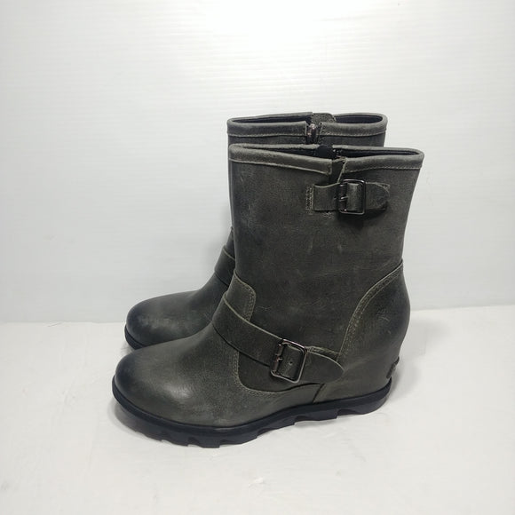 Sorel Womens Wedge Boots - Size 8.5 - Pre-owned - 7YAV4V